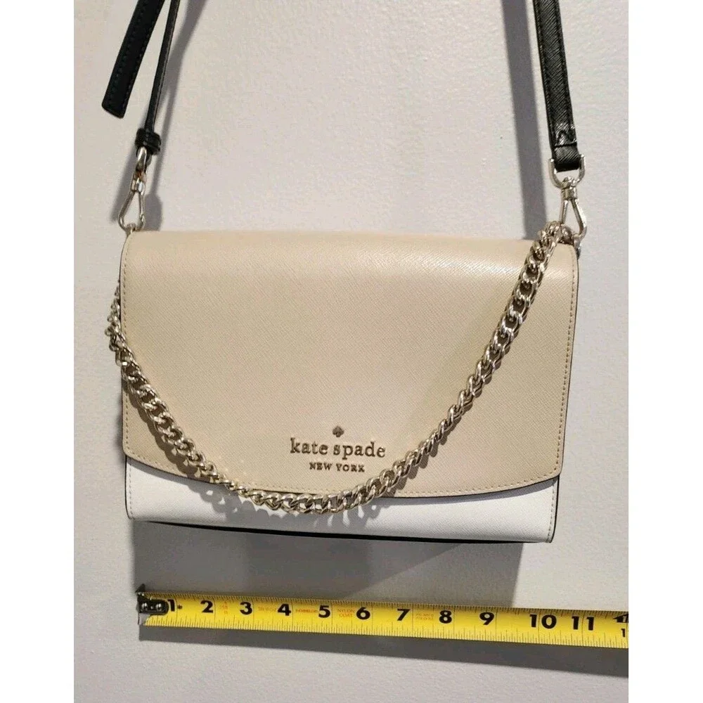 Kate Spade Carson Convertible Crossbody Bag Nimbus Warm Beige Multi